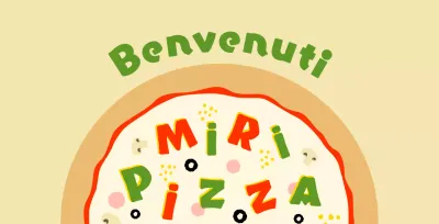 Balsa rotonda a forma di pizza per pizzeria