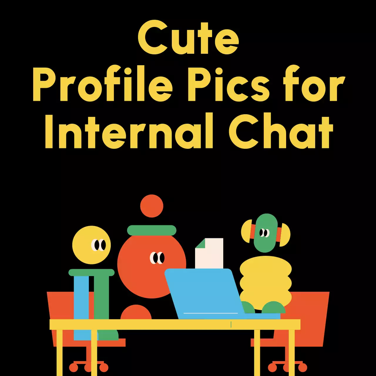 Colorful Modern Chat Sticker Instagram Carousel