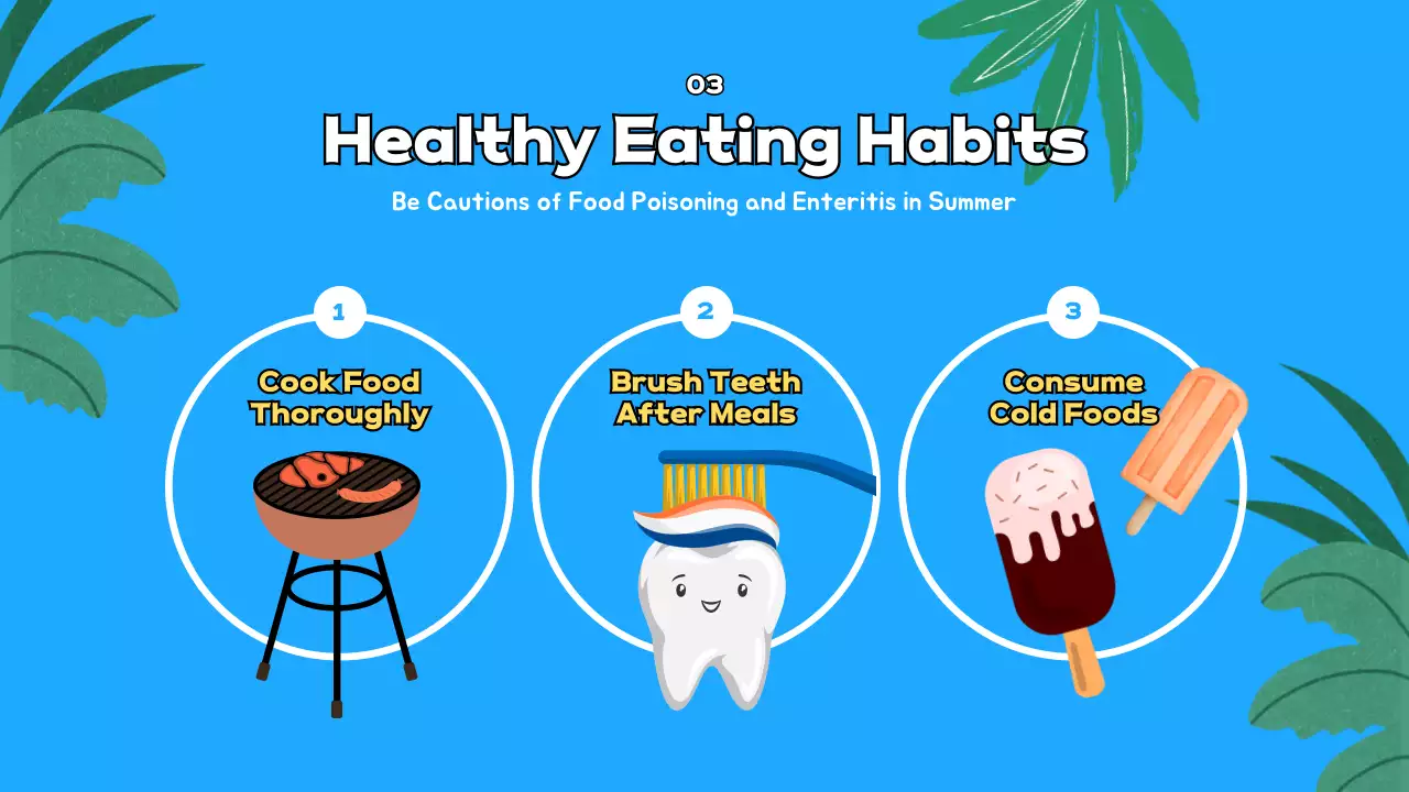 Blue Playful Vacation Announcement Presentation