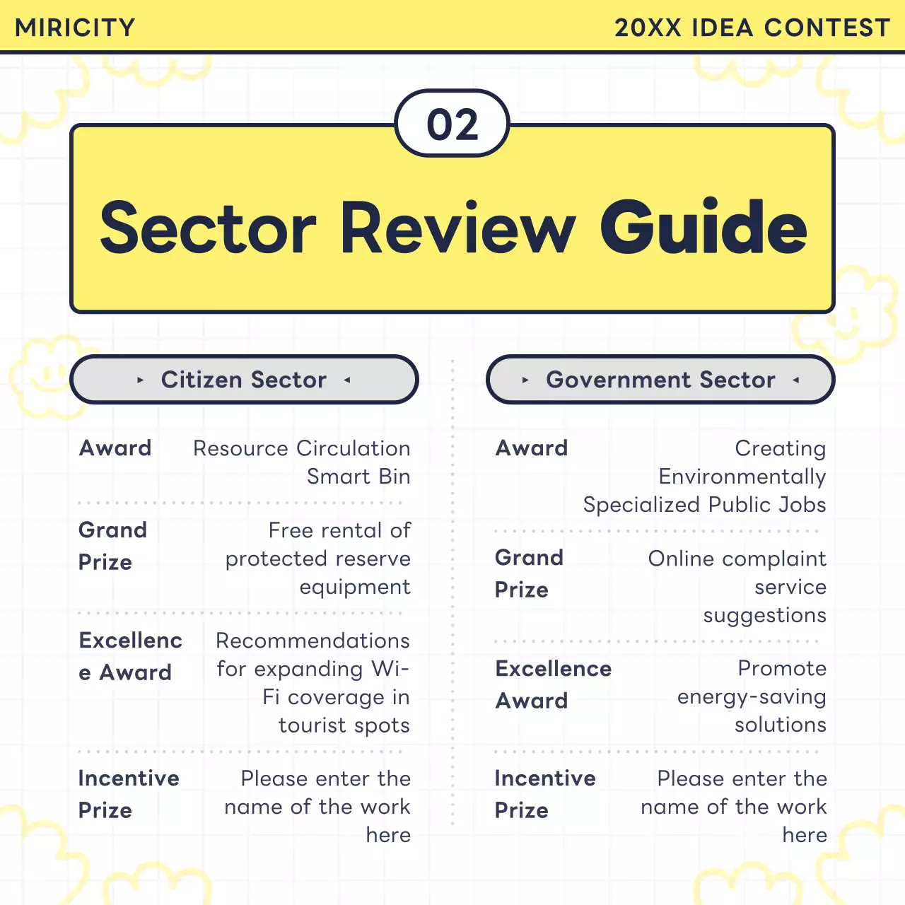 Yellow Trendy Contest Announcement Instagram Carousel