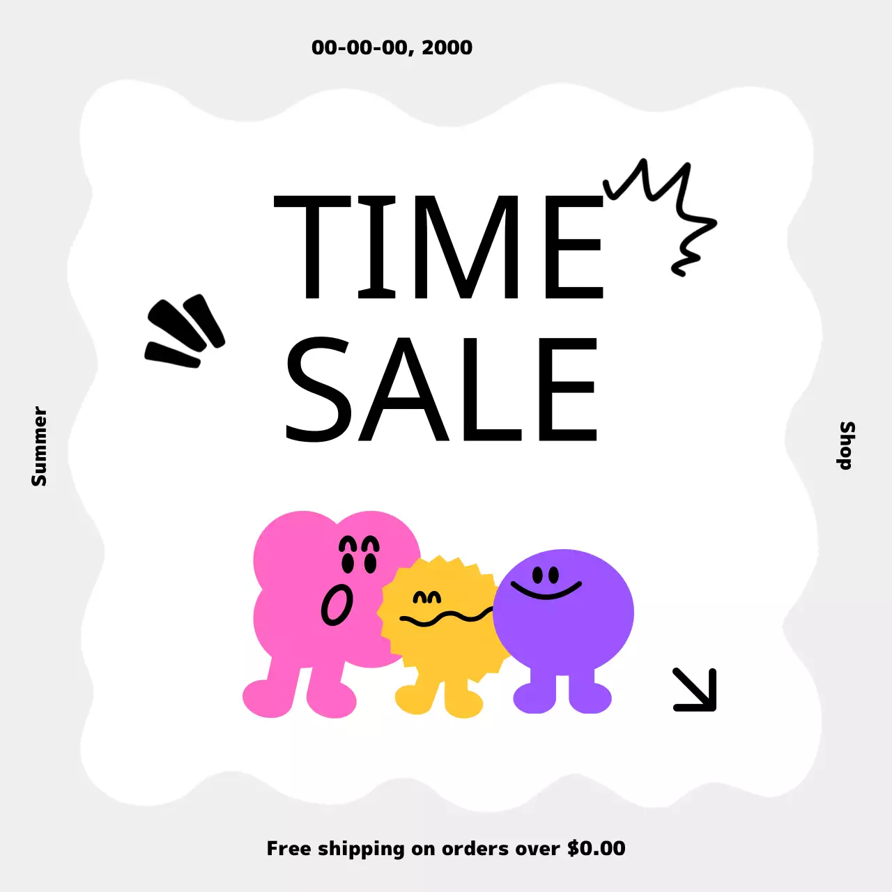 Bài đăng trên mạng xã hội về chương trình khuyến mại Pink Trendy