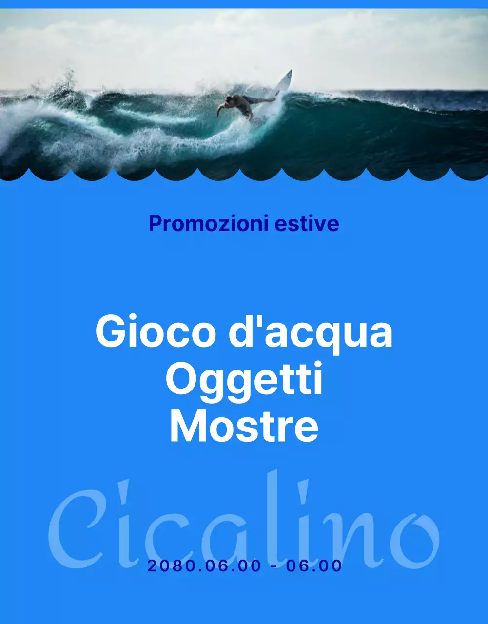 Una guida per una semplice collezione di accessori per l'acqua estivi blu e azzurri
