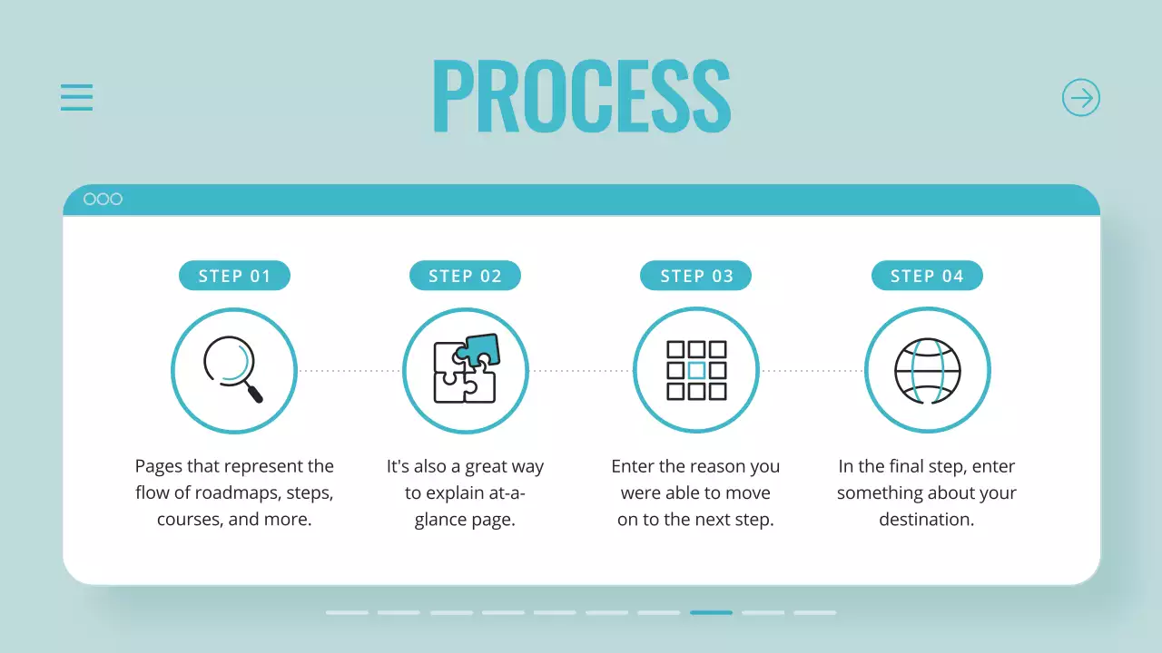 A simple mint and gray small business branding statement