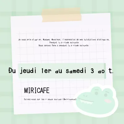 Nouvelles de vacances mignonnes en vert