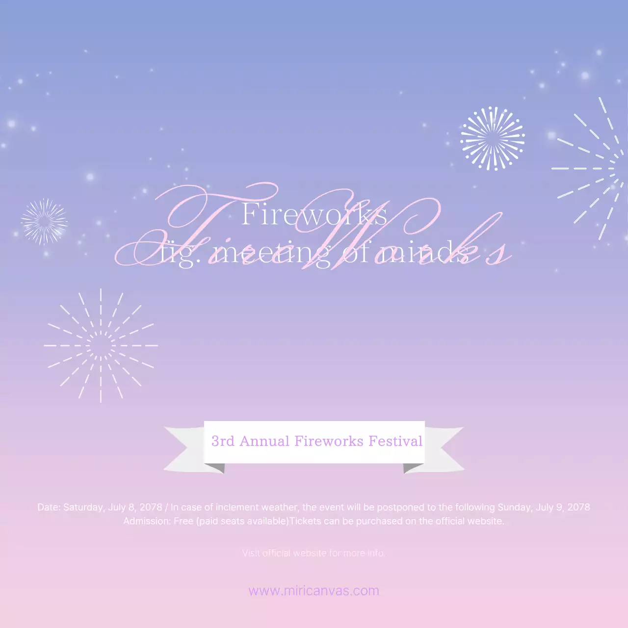 Bài đăng trên mạng xã hội về chương trình khuyến mãi lễ hội Purple Elegant