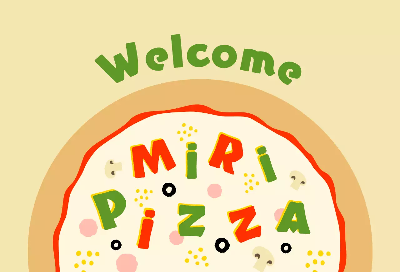 Balsa berbentuk pizza berbentuk pizza bundar