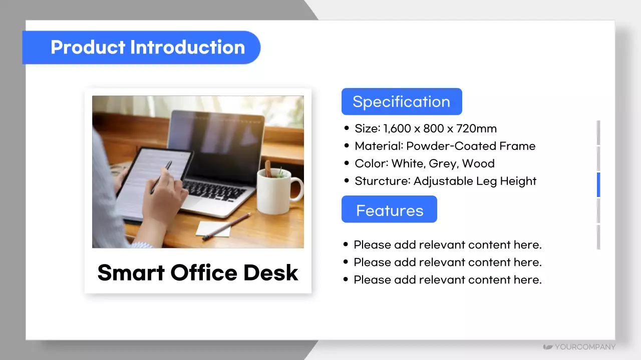 Blue Modern Wellbeing Plan Proposal Presentation