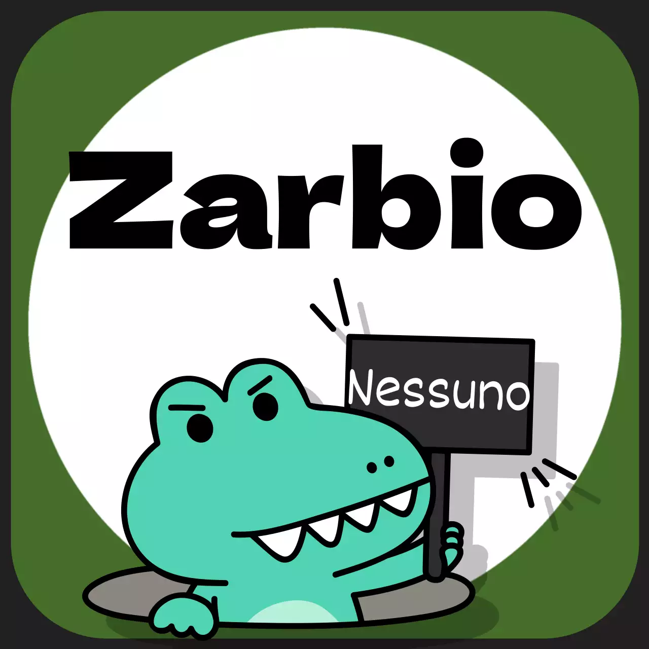 Annunci di profilo messenger pop art menta e nero