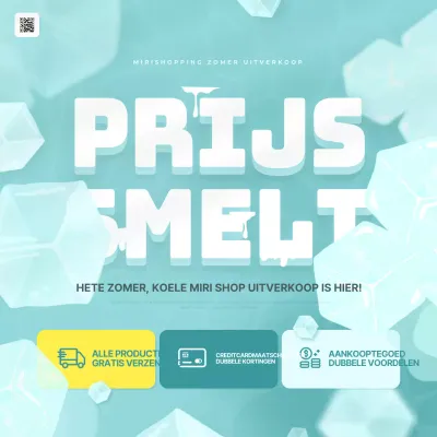 Mint en geel voor een trendy zomeraanbieding