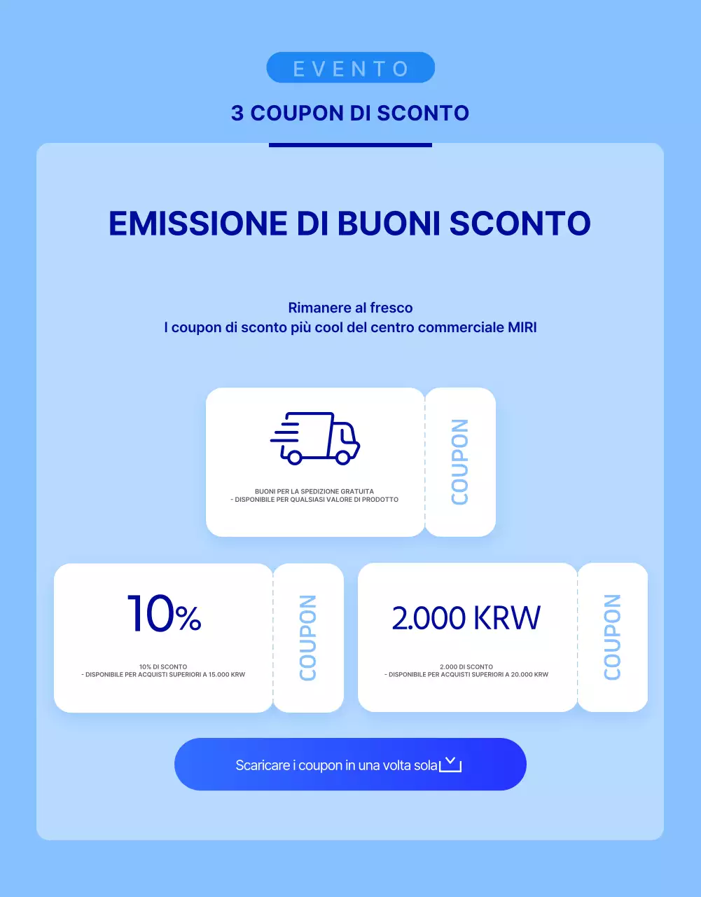 Una guida per una semplice collezione di accessori per l'acqua estivi blu e azzurri