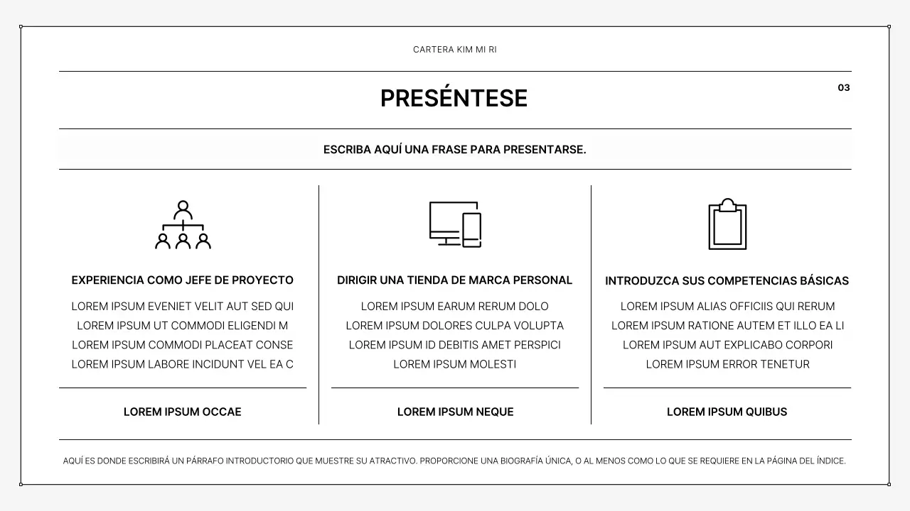 Una sencilla cartera imprimible en blanco y negro