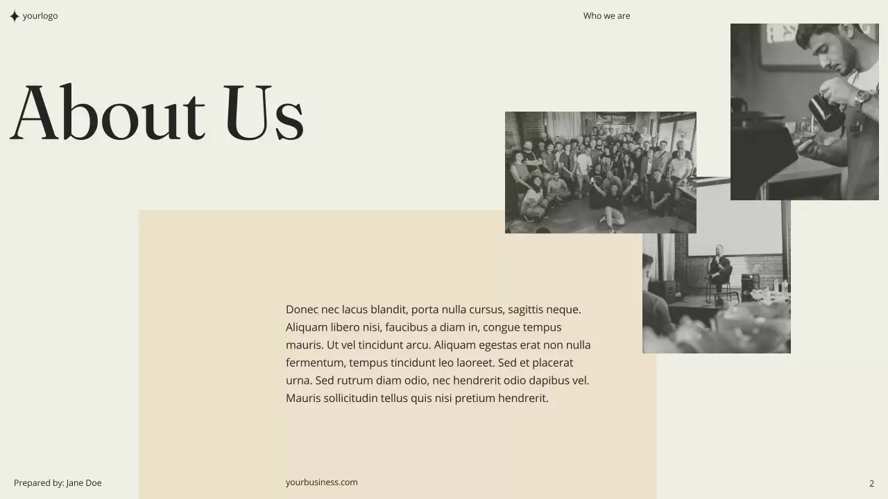 Black Professional Coaching Proposal Document Presentation