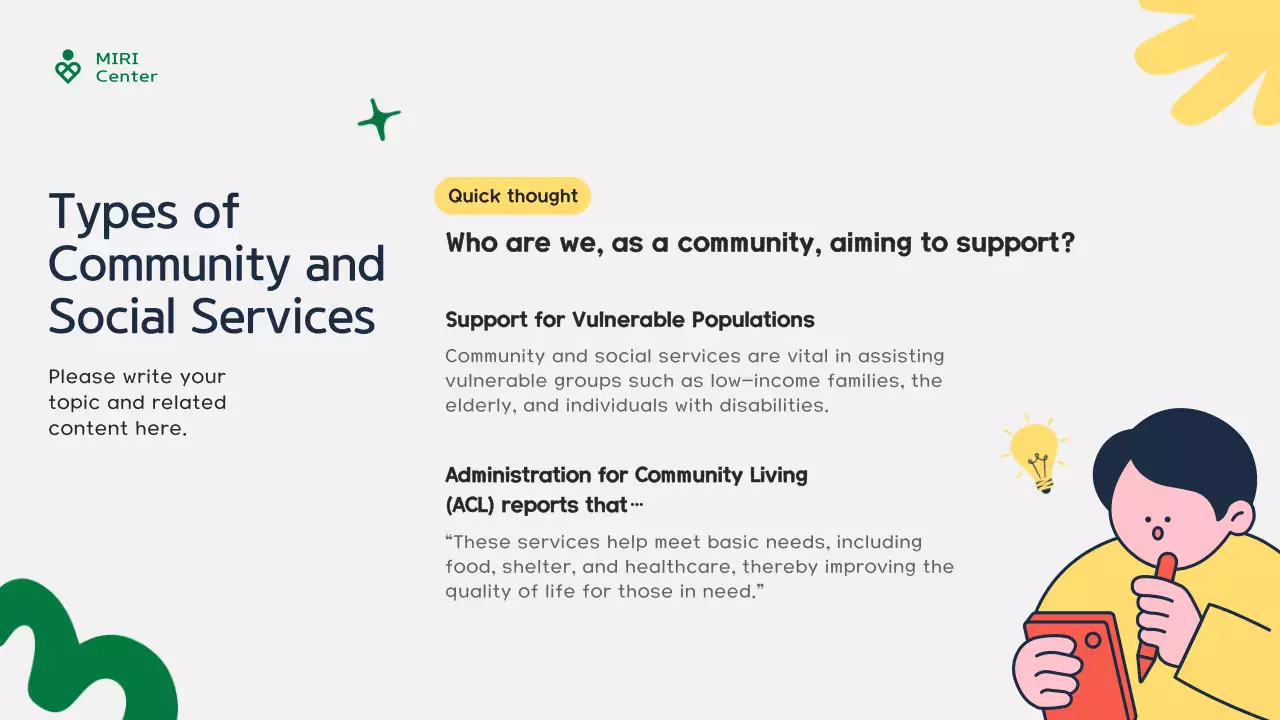 Green Simple Volunteer Promotion Presentation