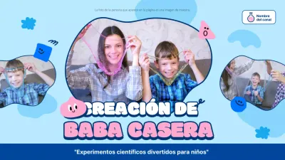 Cubierta de baba casera azul y rosa