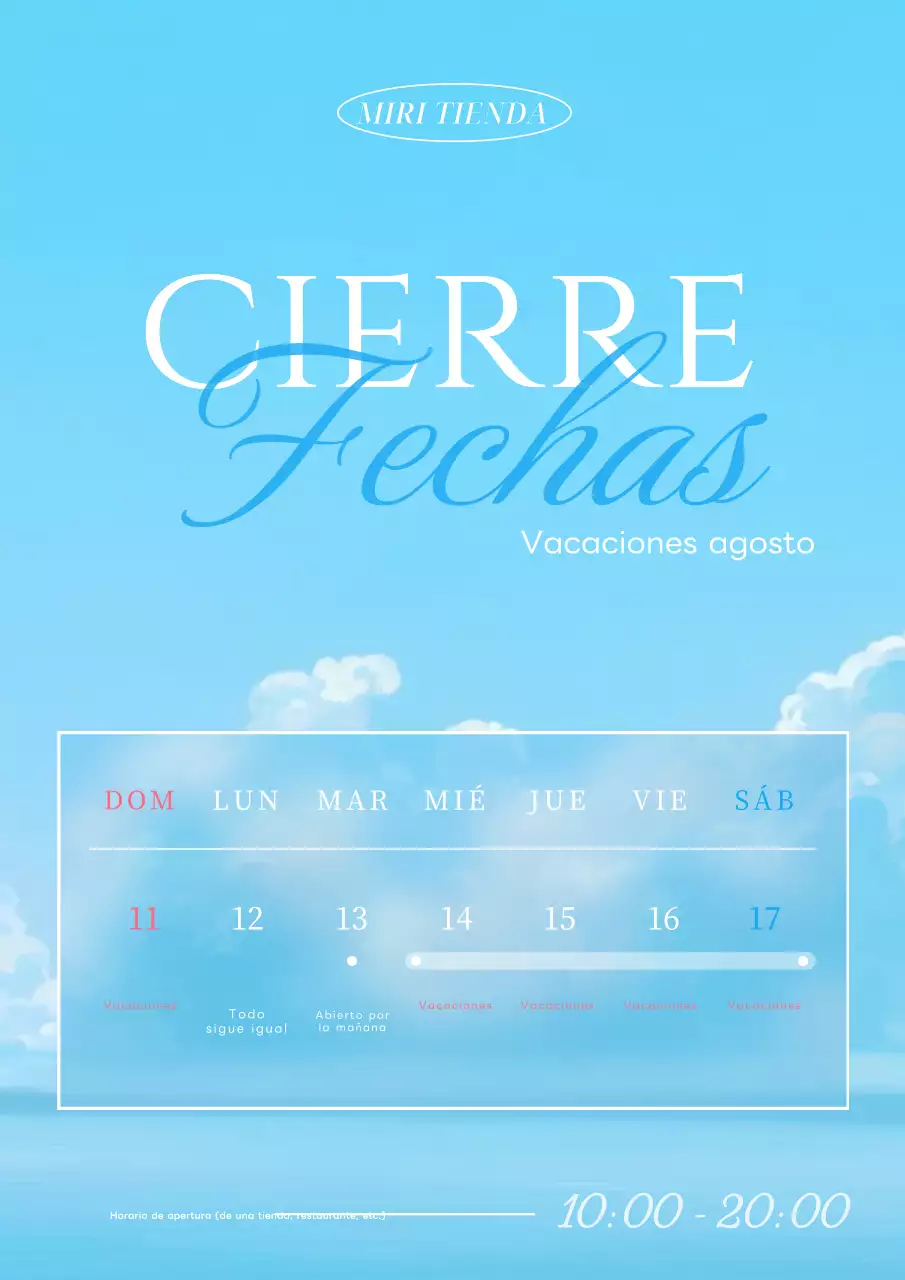 Un concepto fresco y sencillo para las vacaciones de verano en azul claro