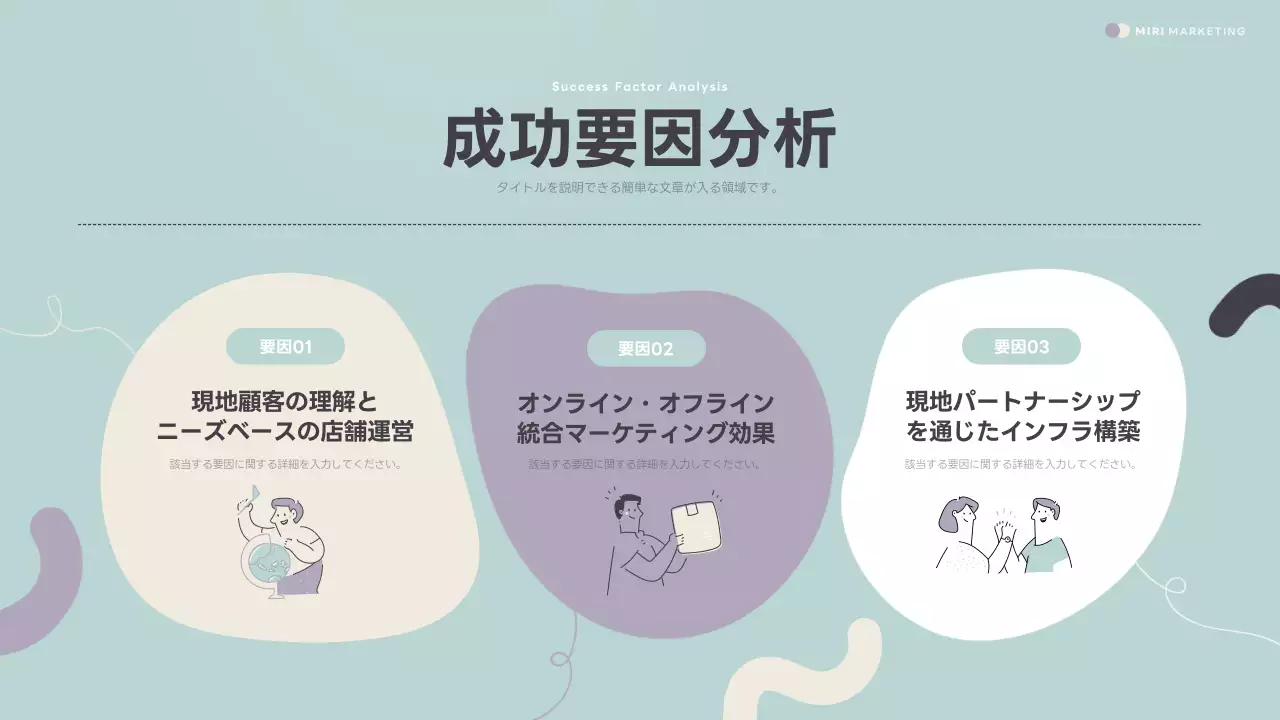 グレー シンプル ビジネス プレゼンテーション