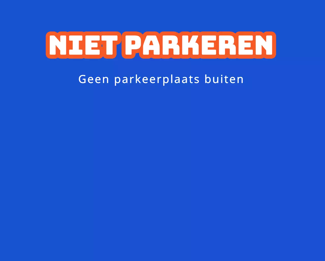 Afhaalzones voor bezorgingen en parkeerverboden