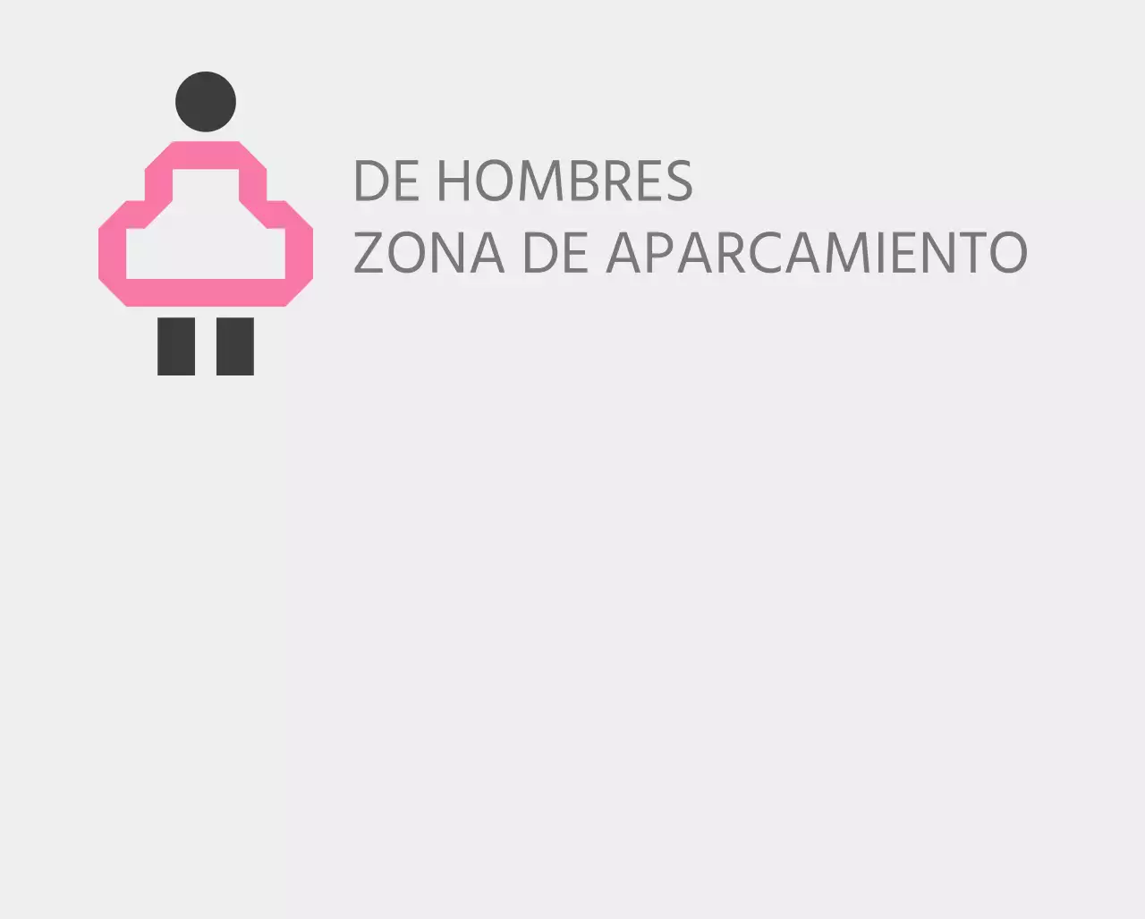 Plazas de aparcamiento rosas sólo para mujeres
