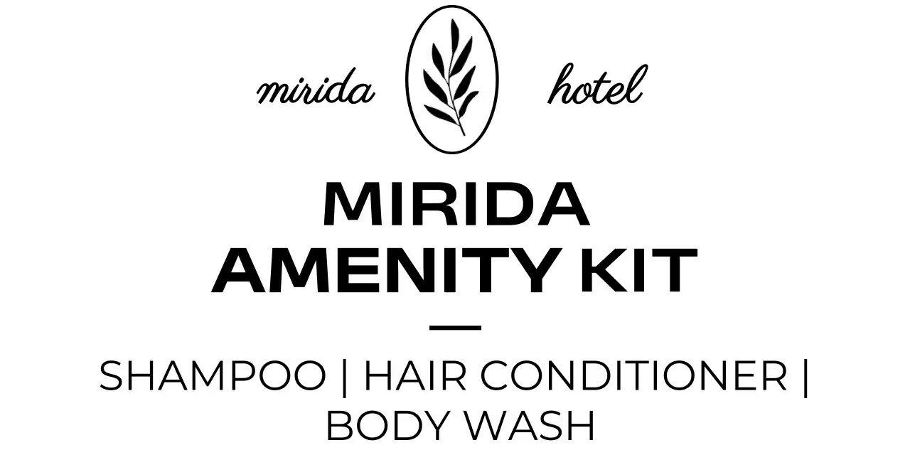 고급스러운 라인의 식물 일러스트 호텔 어메니티 컨셉 디자인