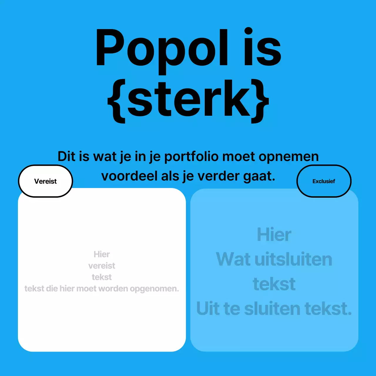 Over de lichtblauwe, minimalistische omzetreeks