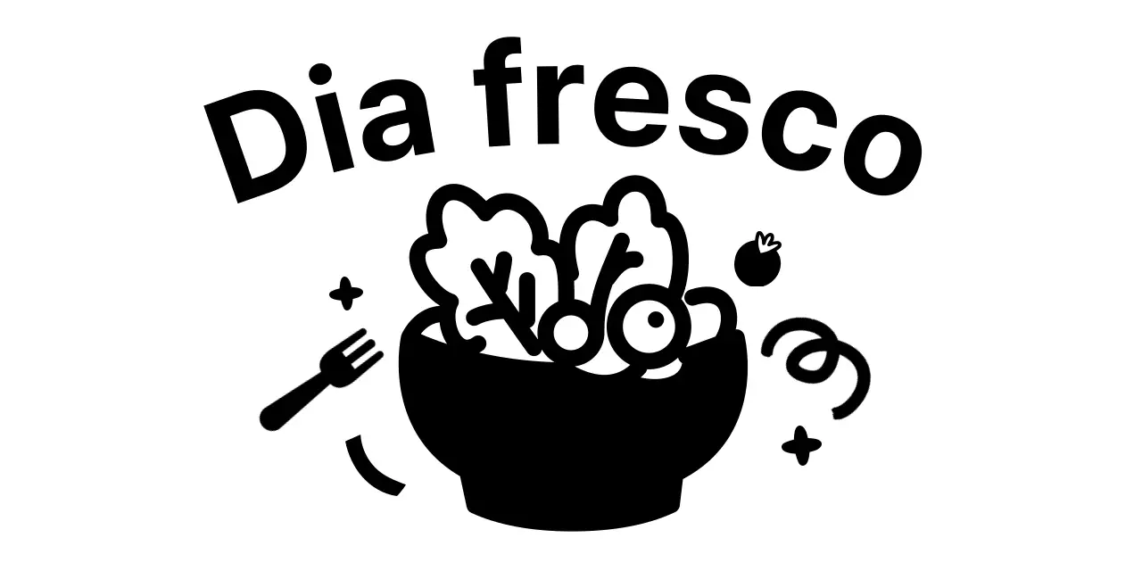 Promova o seu restaurante com ilustrações engraçadas de saladas