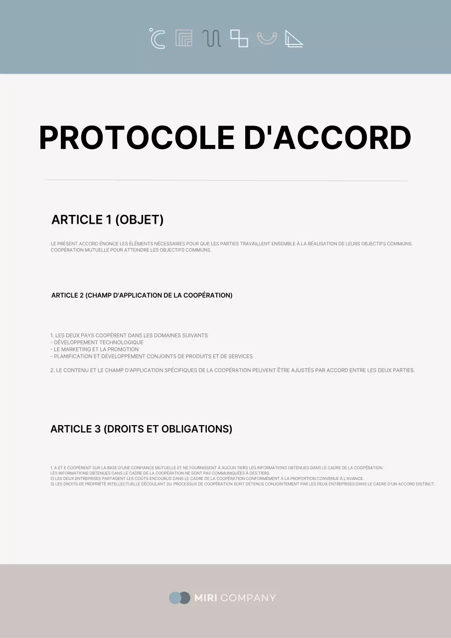 Une suite de papeterie d'entreprise simple dans les tons bleu clair et beige