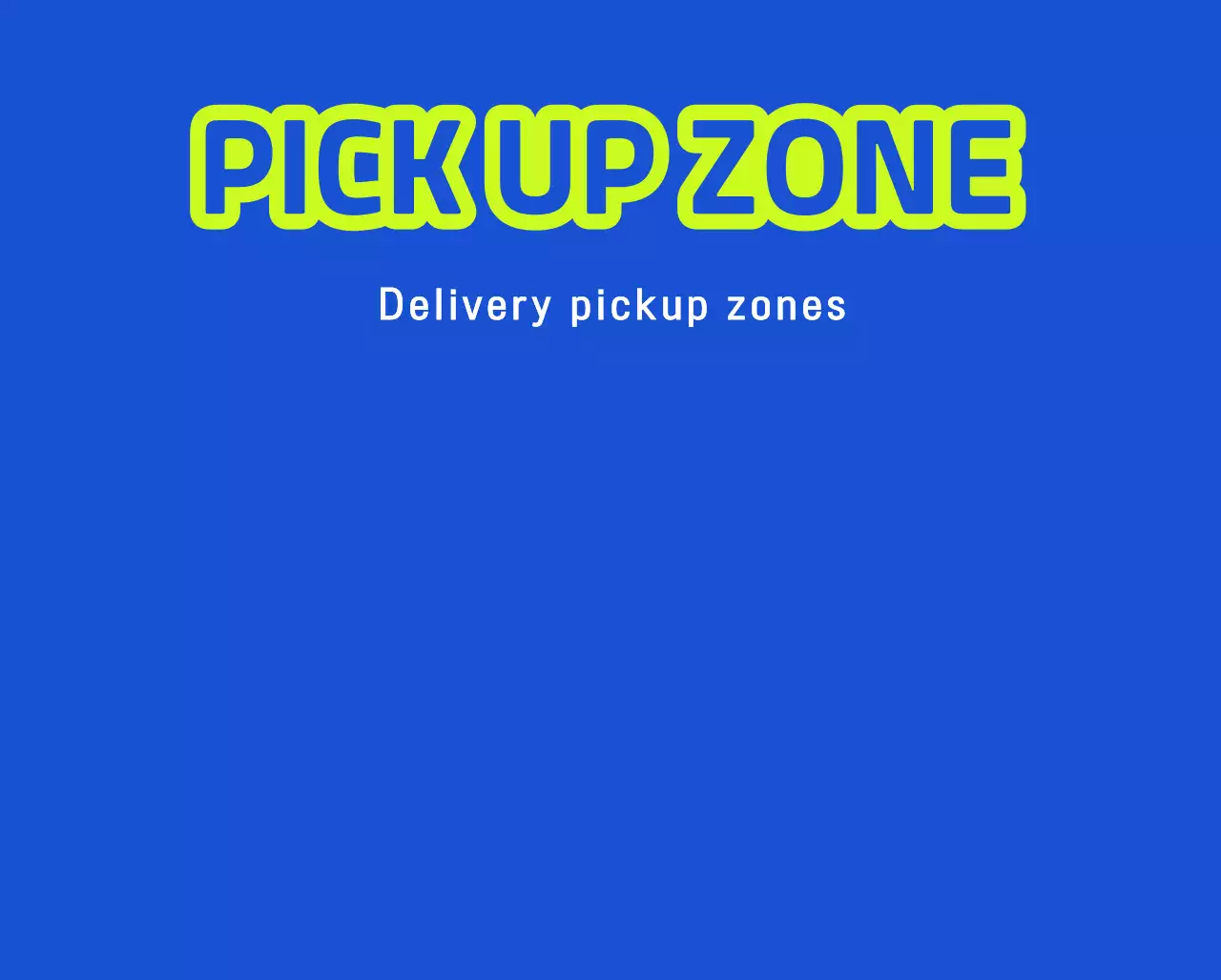 Zona penjemputan dan larangan parkir