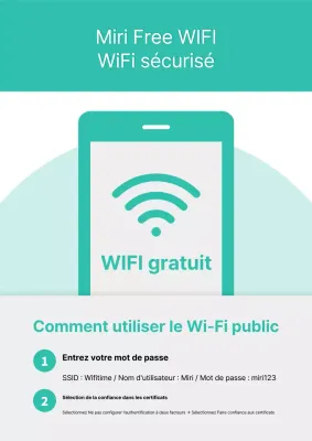 Annonces Wi-Fi simples et sûres dans les discours sur l'état de l'Union et sur l'écologie