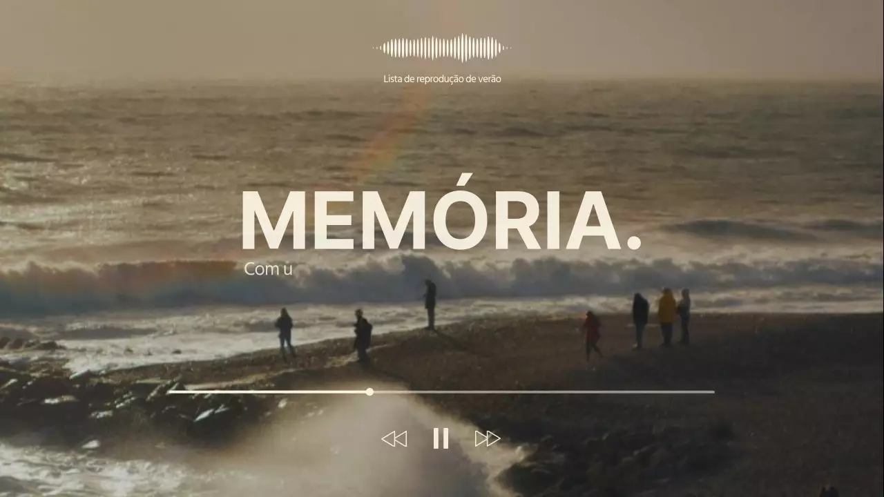 Recomendações de música de verão bege e minimalista
