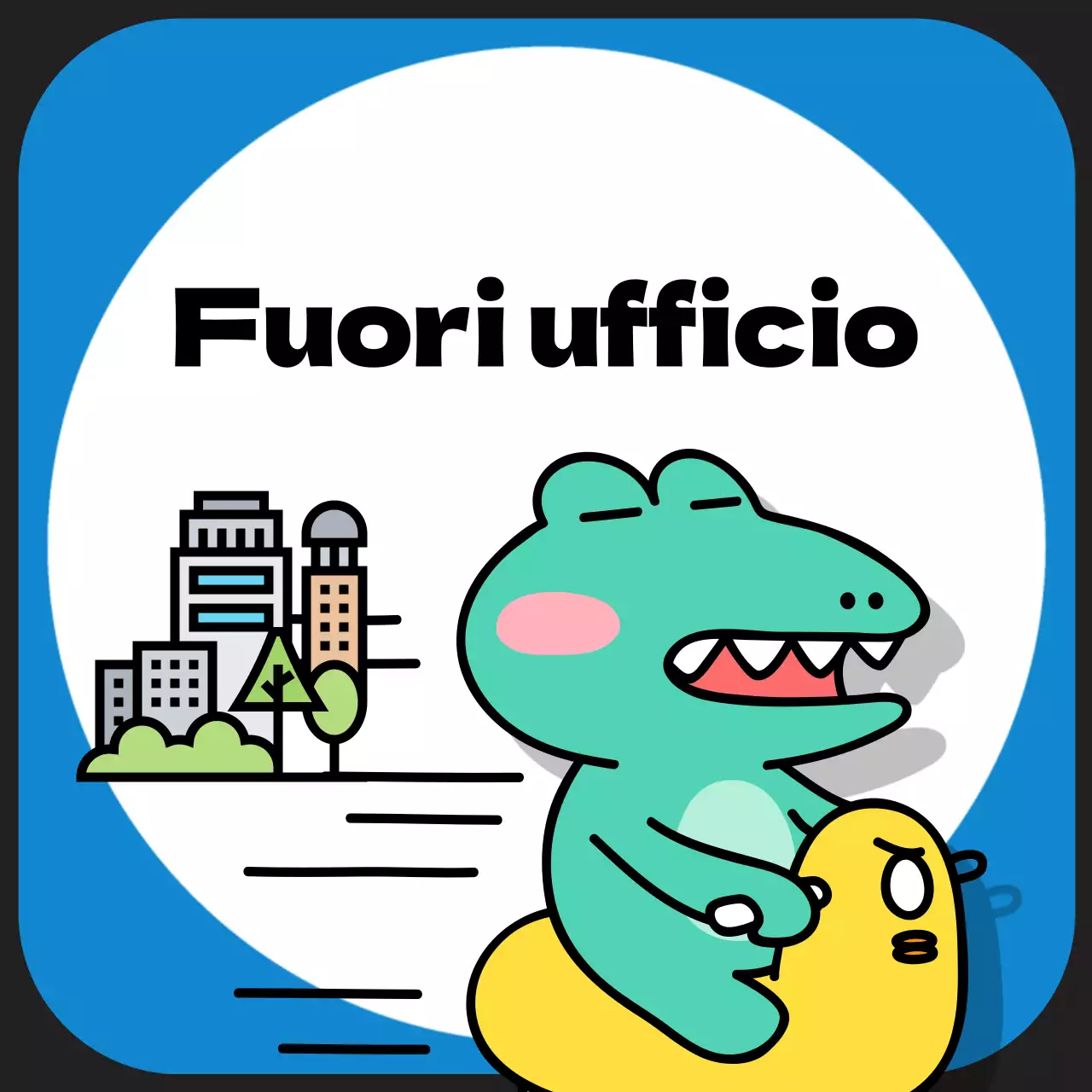 Annunci di profilo messenger pop art menta e nero