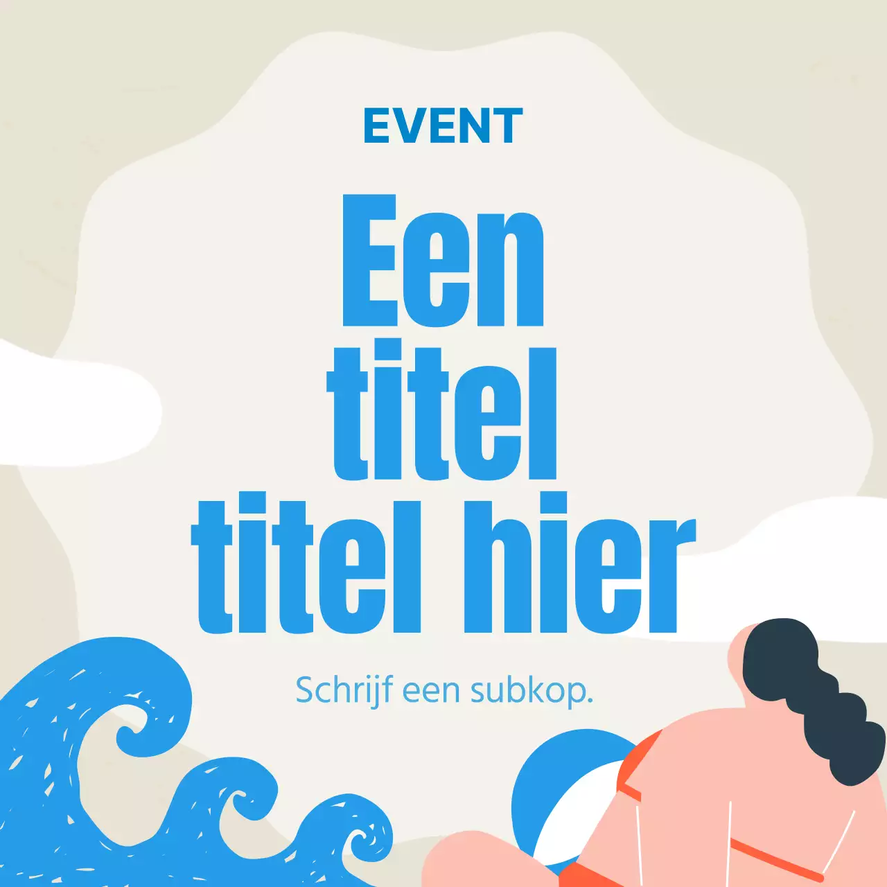 Zomerse sferen in blauw en groen MainTitle