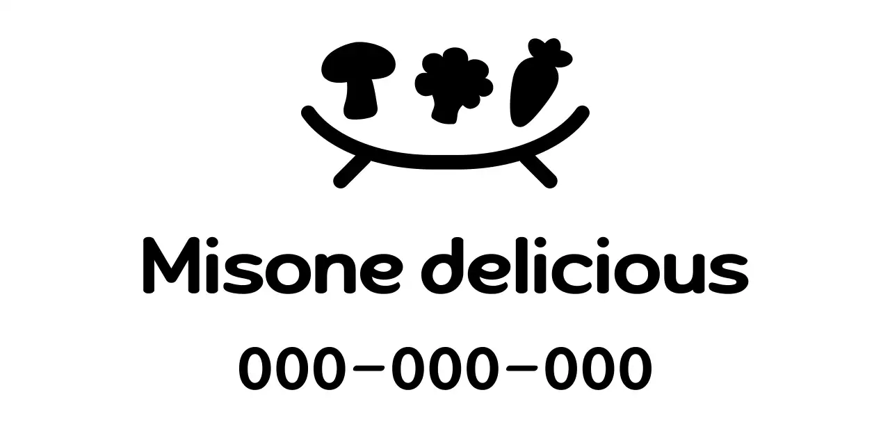 Small business owner of a cute side dish shop with vegetable illustrations