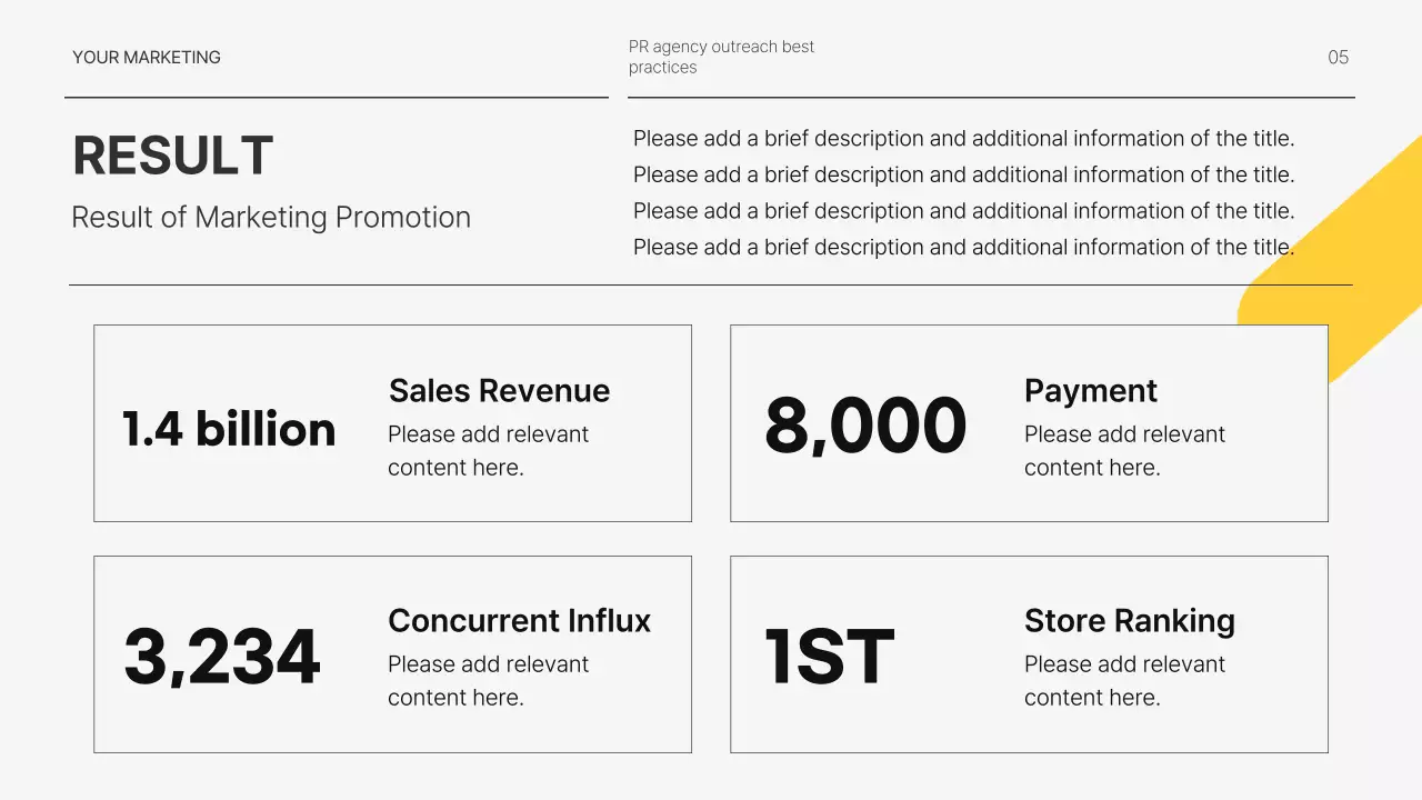 화이트 프로페셔널 마케팅 프리젠테이션