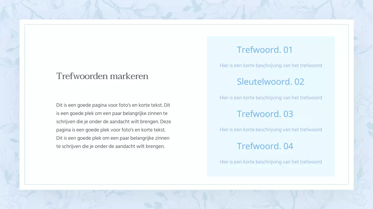 Een klassiek zomers bloemenvoorstel in lichtblauw