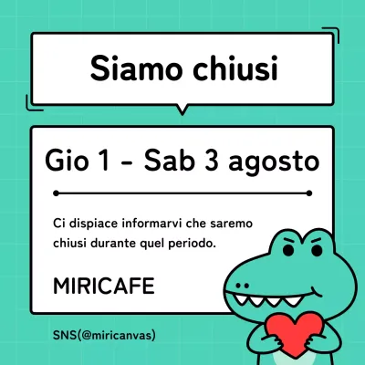 Carino il notiziario delle vacanze in verde