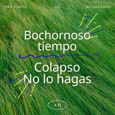 Papelería minimalista de felicitación veraniega en verde