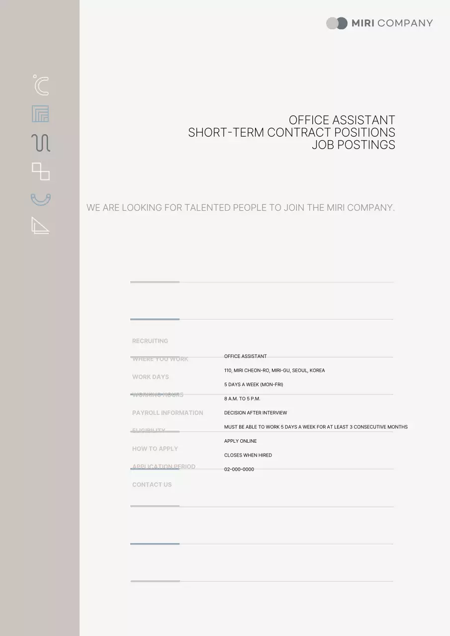 Tài liệu văn phòng chuyên nghiệp màu xám