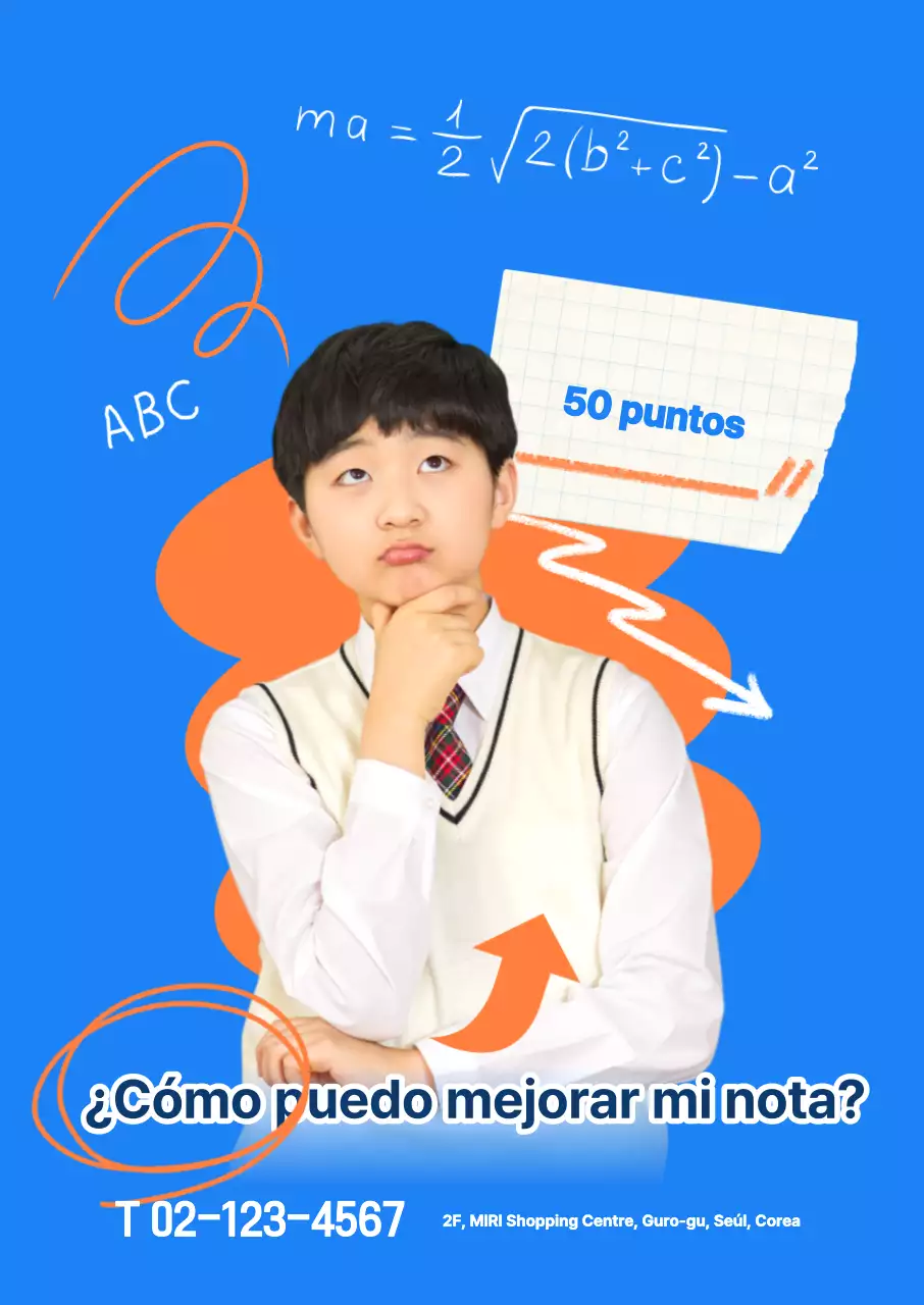 Promocione su centro educativo con un aspecto limpio