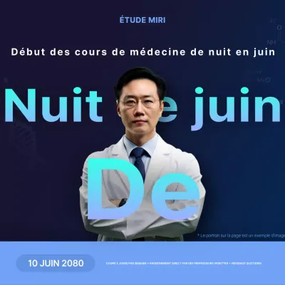 Un guide pour ouvrir les cours du soir de l'école de médecine avec une touche de sodomie