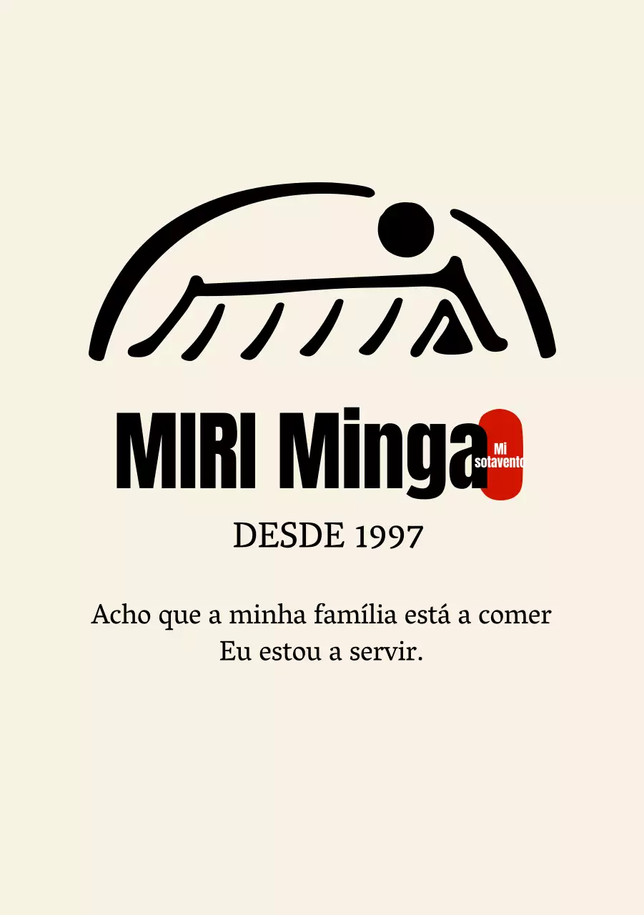 Logótipo de restaurante coreano e instruções de estacionamento