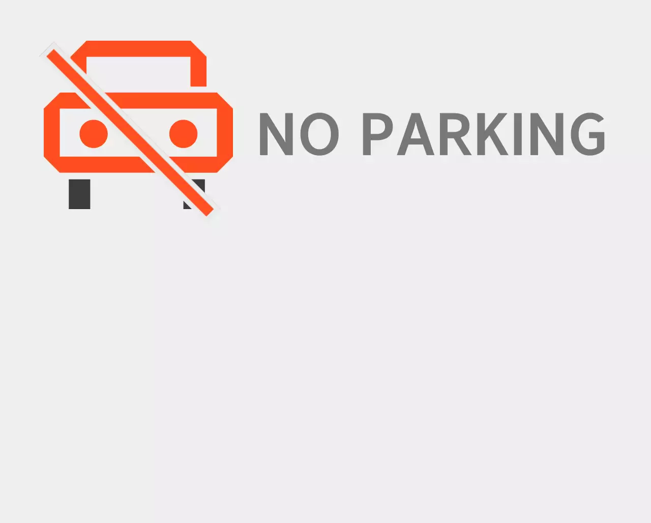 指定駐車場以外の駐車禁止のご案内