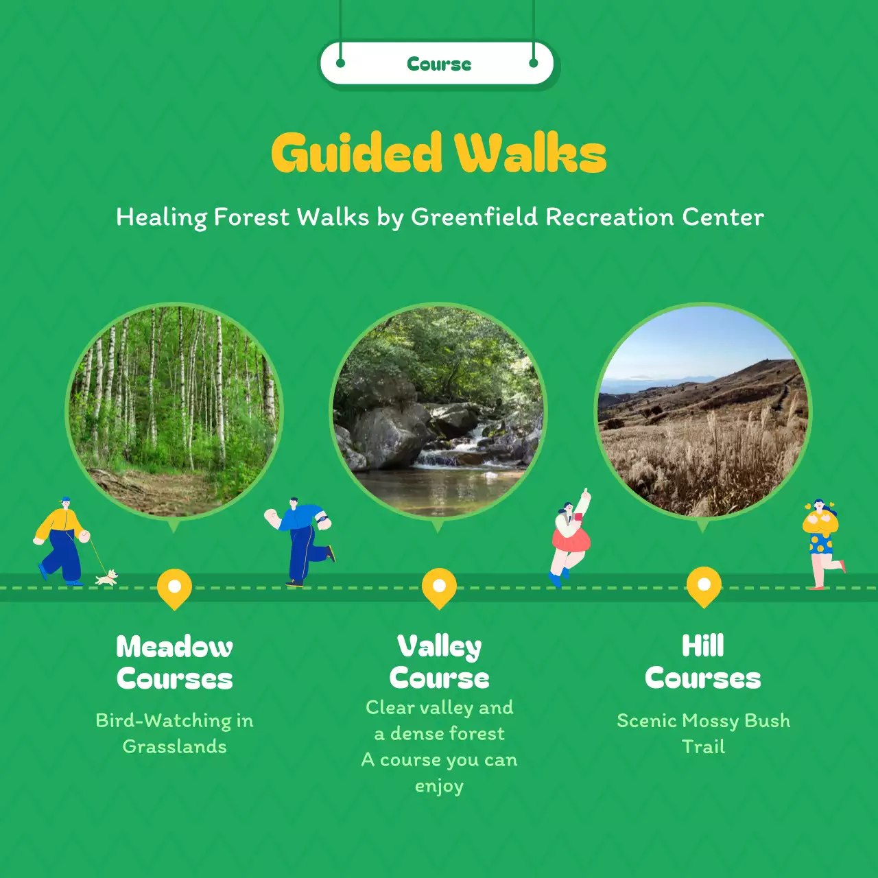 Green Modern Nature Event Instagram Carousel