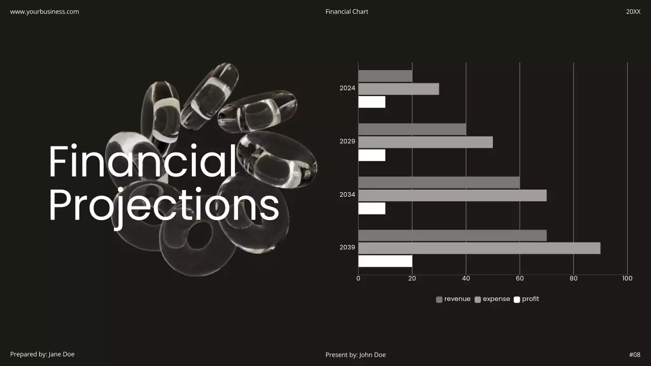 Black Modern Business Pitch Presentation