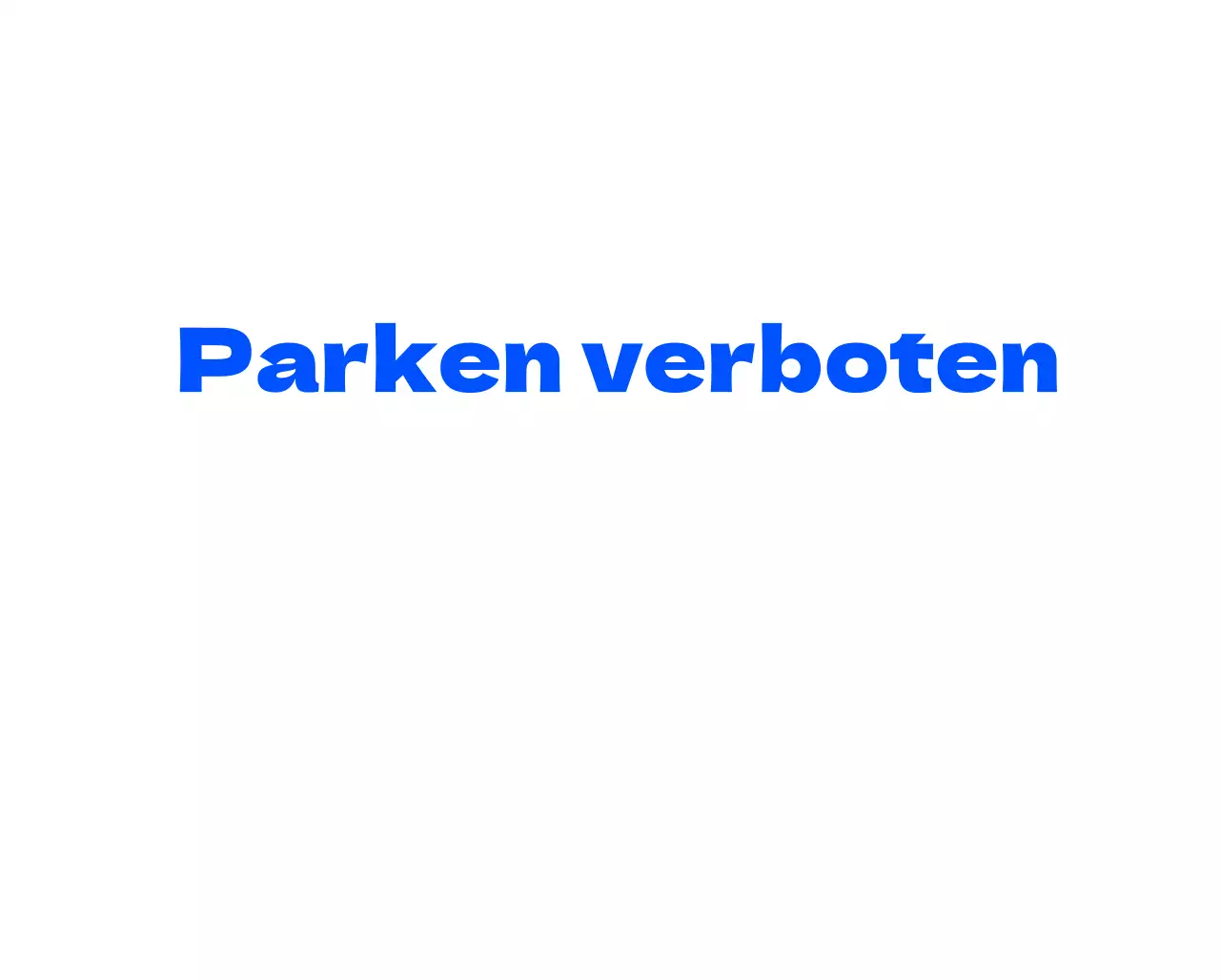 Niedlicher Hund Cafe Welpe Charakter kein Parkplatz Zeichen