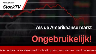 Nieuwsbrieven voor de aandelenmarkt rood en zwart gemarkeerd