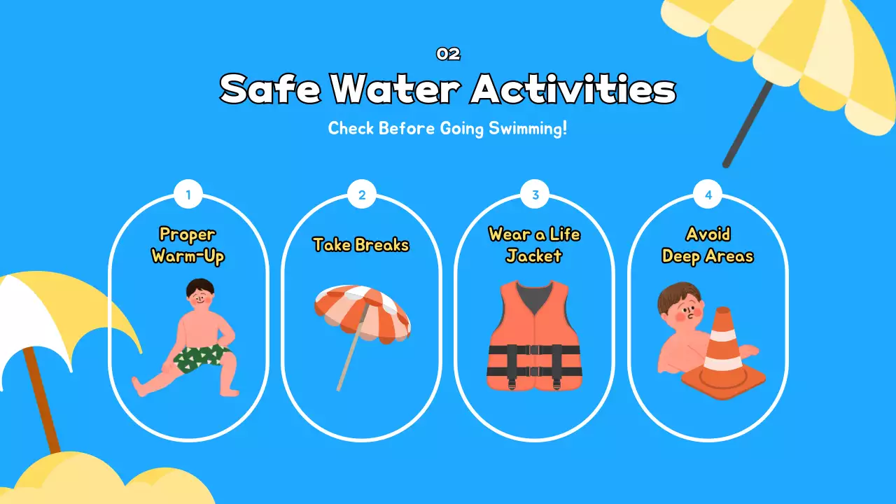 Blue Playful Vacation Announcement Presentation