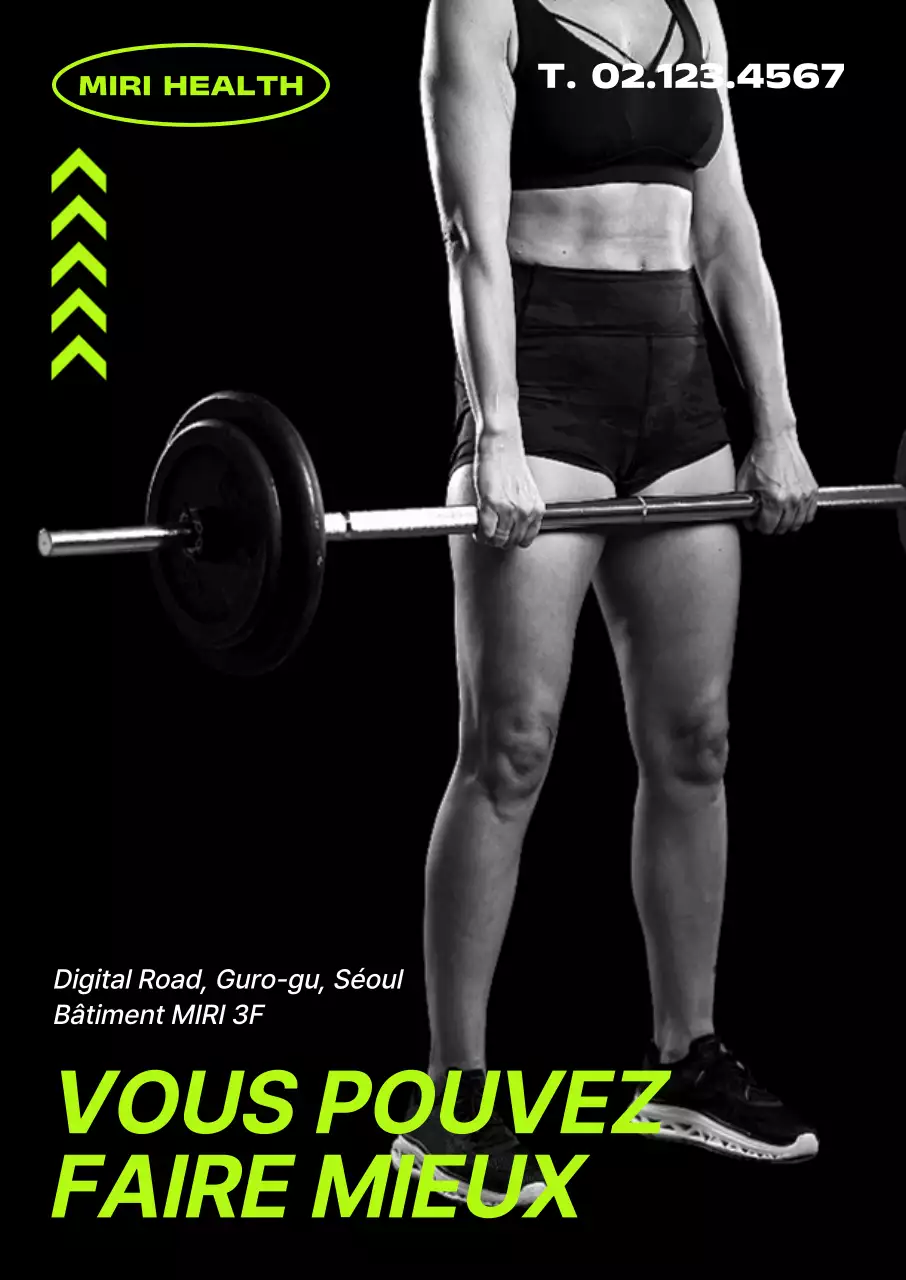 Promouvoir la forme physique par l'intensité et la vitesse