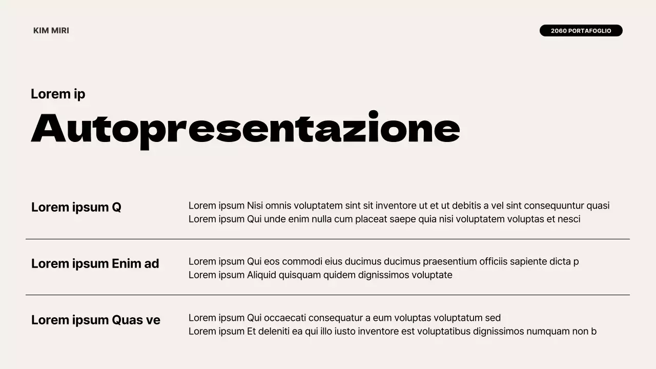 Una moderna introduzione al portafoglio in avorio e nero