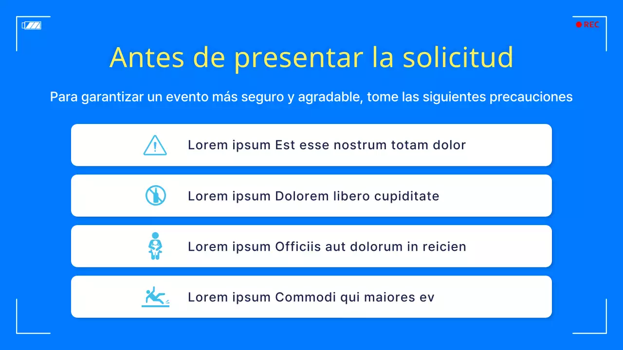 Promoción de un sencillo festival de ocio marítimo en azul y amarillo