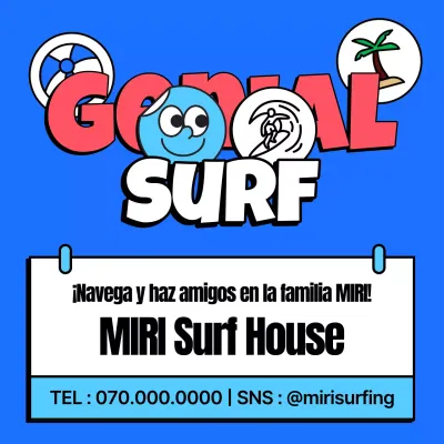 Promover el alquiler de ocio azul y rosa